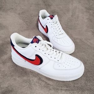 Nike AF1 Air Force 1 07 LV8 Chenille Swoosh 3D